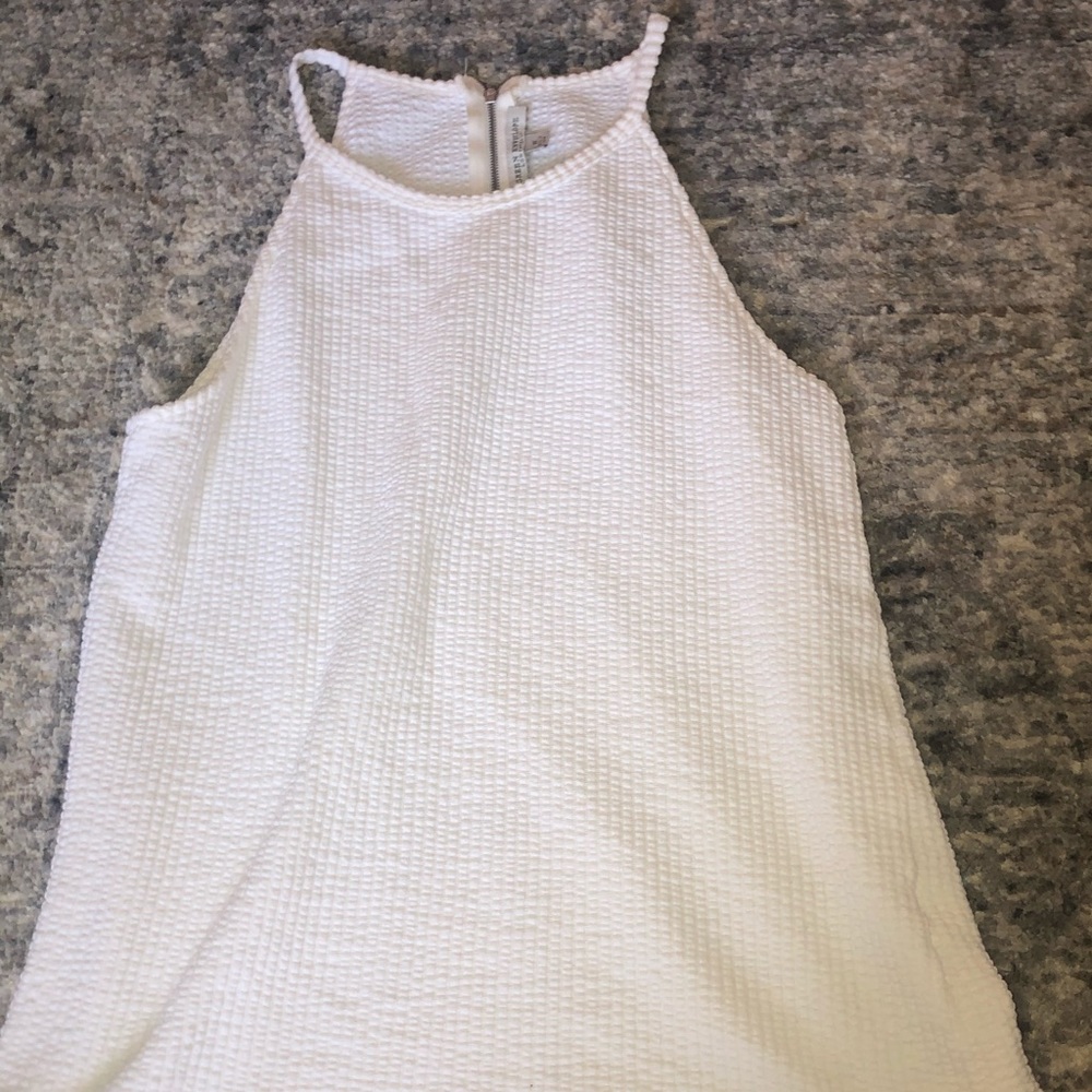 white tank ribbed tank
